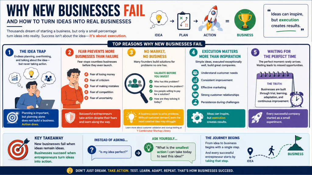 Why New Businesses Fail
